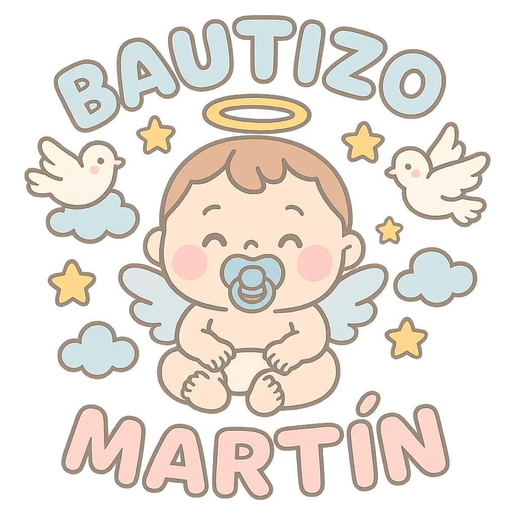 BAUTIZO DE MARTÍN angelito