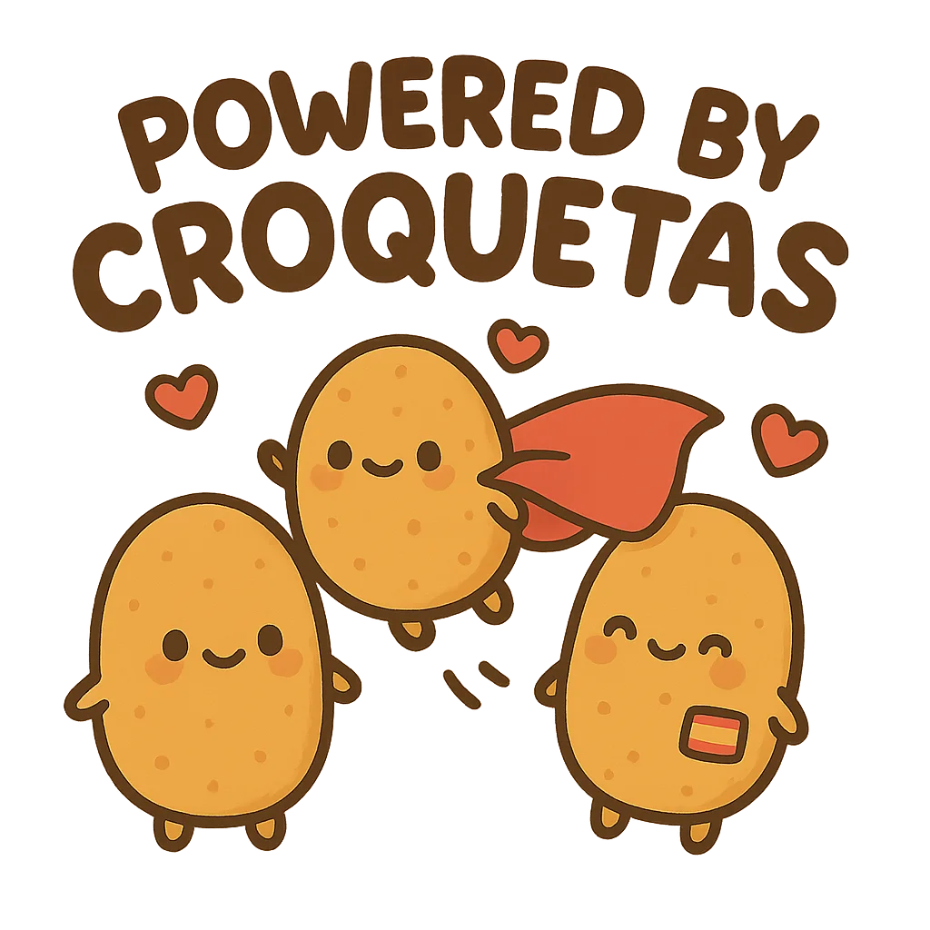 POWERED BY CROQUETAS kawaii