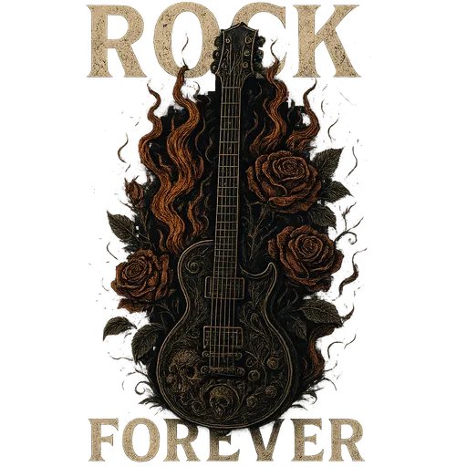 ROCK FOREVER — guitarra gótica